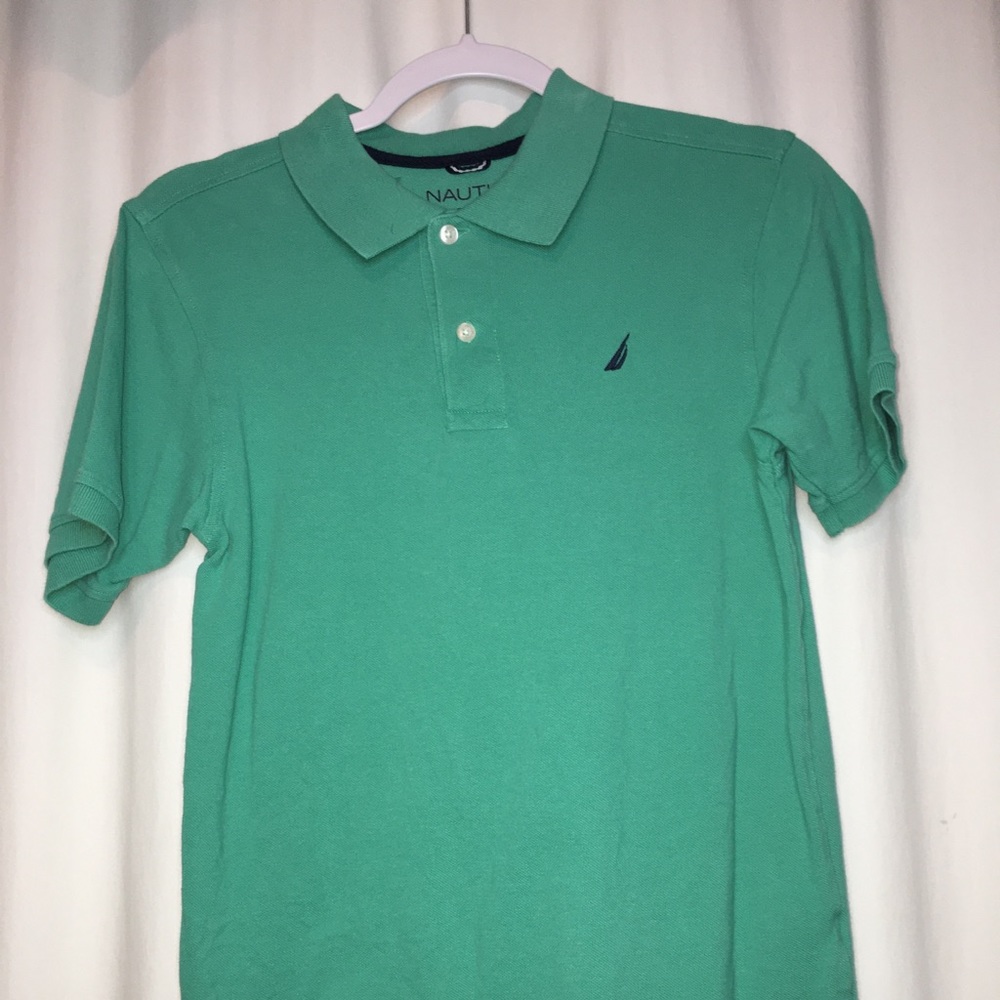 2 boys Nautica polos